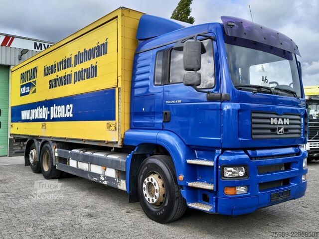 Valigia MAN TGA 26.430 6x2  695145 km original, RETARDER Go...