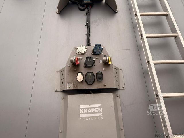 Polpriklopnik s premičnim dnom KNAPEN K100 Schubboden 92m³ 10mm Boden Powersheet