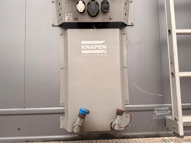 Polpriklopnik s premičnim dnom KNAPEN K100 Schubboden 92m³ 10mm Boden Powersheet