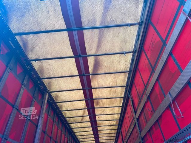 Nyitott ponyvás félpótkocsi SCHMITZ CARGOBULL Speed-Curtainsider - Top Zustand