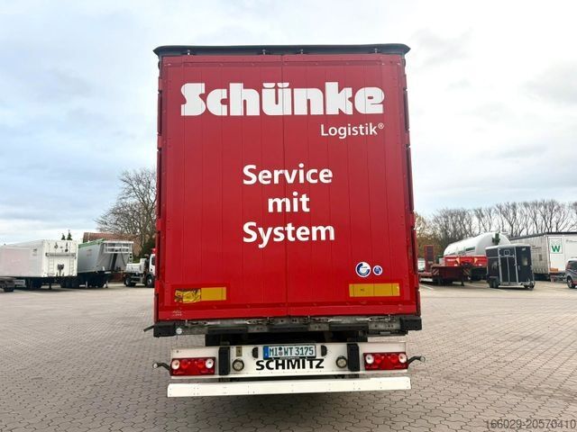 Auflieger mit Pritsche & Plane SCHMITZ CARGOBULL Speed-Curtainsider - Top Zustand