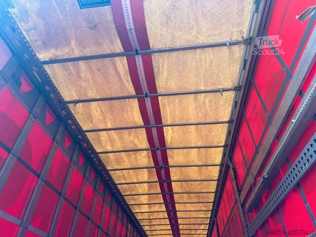 Auflieger mit Pritsche & Plane SCHMITZ CARGOBULL Speed-Curtainsider - Top Zustand