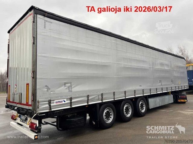 Semirremolque abierto con toldo Schmitz Cargobull Semitrailer Curtainsider Standard