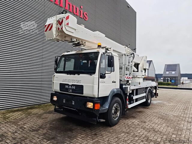 Plataforma elevatória MAN LE 18.250 4x2 Multitel J335 ALU EX
