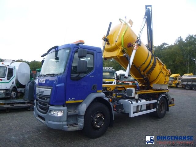 Imuajoneuvo DAF LF 250 4x2 Whale vacuum tank 8 m3