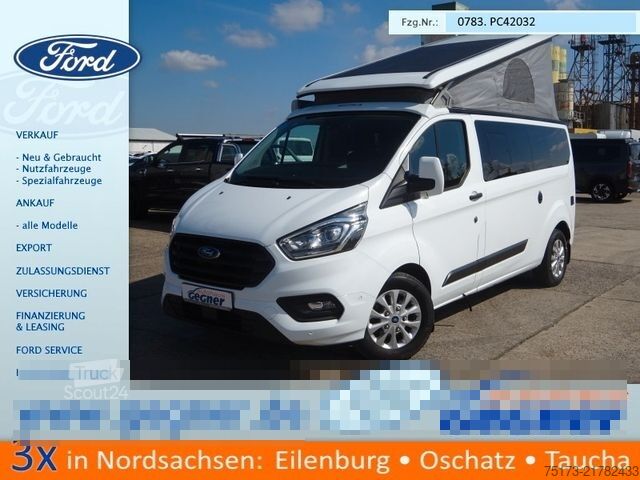 Τροχόσπιτο αυτοκινούμενο FORD Nugget Plus 150PS Autm. Navi AHK Park-Assist ACC