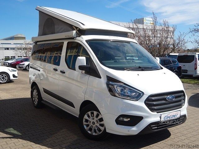 Τροχόσπιτο αυτοκινούμενο FORD Nugget 185PS Autm. Aufstelldach Markise AHK Navi