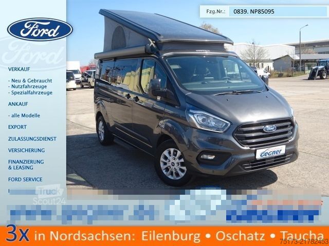 Kamper kombi FORD Nugget Plus 150PS Autm. Kamera Navi AHK ACC