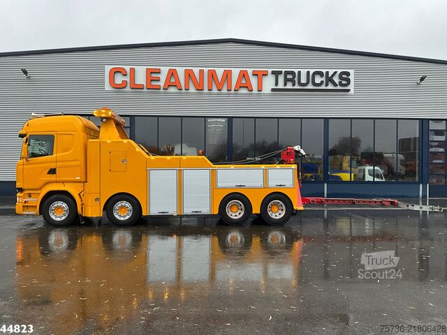 Vehículo de recuperación Scania R730 V8 8x4 Euro 6 Retarder Recovery truck Just...