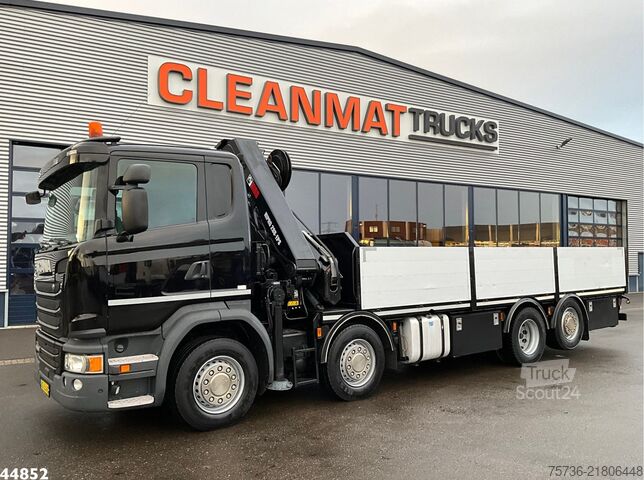 Автомобил с кран Scania G 450 Euro 6 Hiab 28 Tonmeter laadkraan
