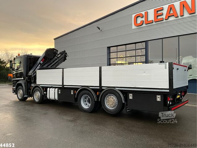 Автомобил с кран Scania G 450 Euro 6 Hiab 28 Tonmeter laadkraan