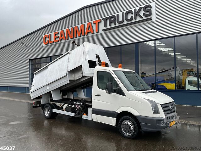 Køretøj til indsamling af affald Volkswagen Crafter 2.5 TDI Terberg zijlader Just 115.247 Km!