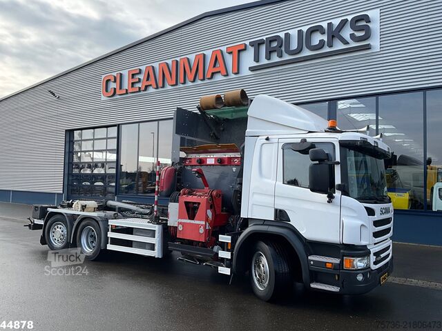 Vozidlo pro svoz odpadu Scania P 280 6x2 Euro 6 VDL Translift zijlader Just 15...