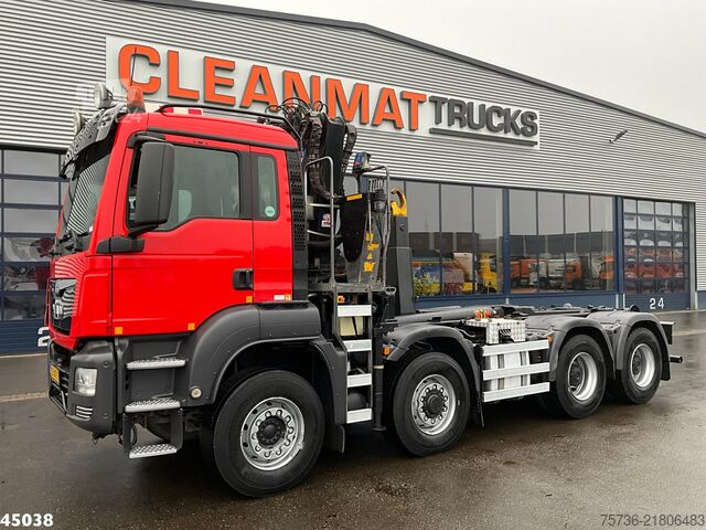 Kablio rankenos sistema MAN TGS 35.400 8x4 Euro 6 HMF 16 Tonmeter Z-kraan