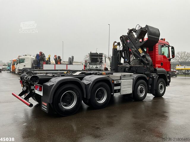 Kablio rankenos sistema MAN TGS 35.400 8x4 Euro 6 HMF 16 Tonmeter Z-kraan