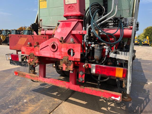 Kipper met kraan MAN TGA 26.480 6x4 tipper + HMF crane