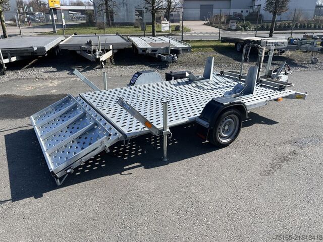 Remorque pour moto Vezeko Motovan C 18+Box Motorradanhänger