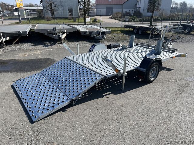 Remorque pour moto Vezeko Motovan C 18+Box Motorradanhänger