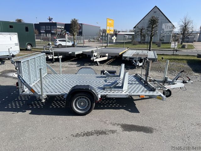 Remorque pour moto Vezeko Motovan C 18+Box Motorradanhänger