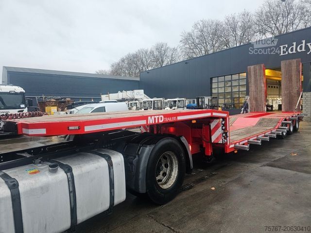 Tieflader-Sattelauflieger Mtd MTD K Semie - Euro Mit Hydraulische Rampen