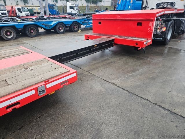 Tieflader-Sattelauflieger Mtd MTD K Semie - Euro Mit Hydraulische Rampen