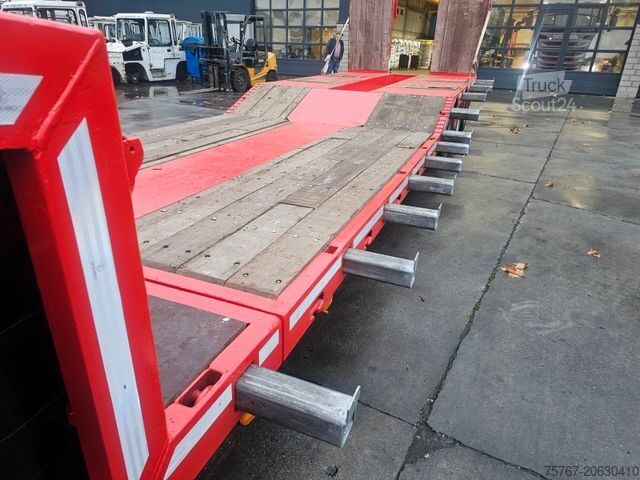 Tieflader-Sattelauflieger Mtd MTD K Semie - Euro Mit Hydraulische Rampen