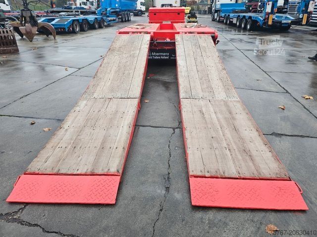 Semirremolque de plataforma baja Mtd MTD K Semie - Euro Mit Hydraulische Rampen