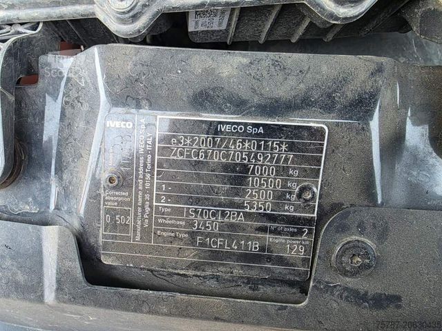 Driezijdige kipper bestelwagen IVECO 70C18 3-Seiten-Kipper, AHK, Klima