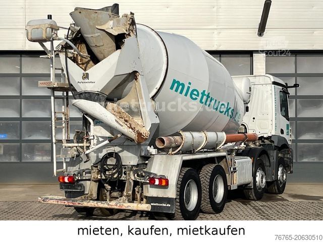 Betonmischer LKW MERCEDES-BENZ 3540 8x4 Putzmeister 9cbm/big axle
