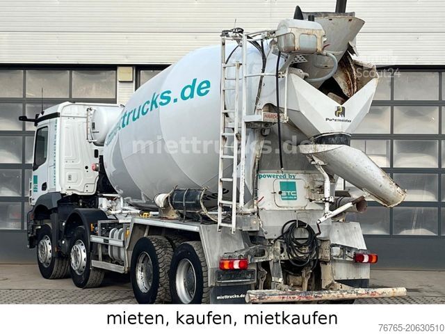 Betonmischer LKW MERCEDES-BENZ 3540 8x4 Putzmeister 9cbm/big axle