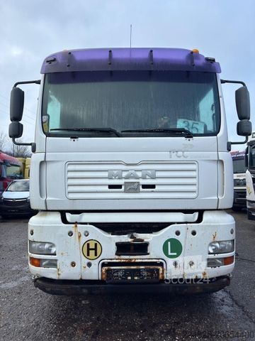 Šiukšliavežis MAN TGA 28.350 6x2-4 BL*2005*1HAND*MOTORSCHADEN*