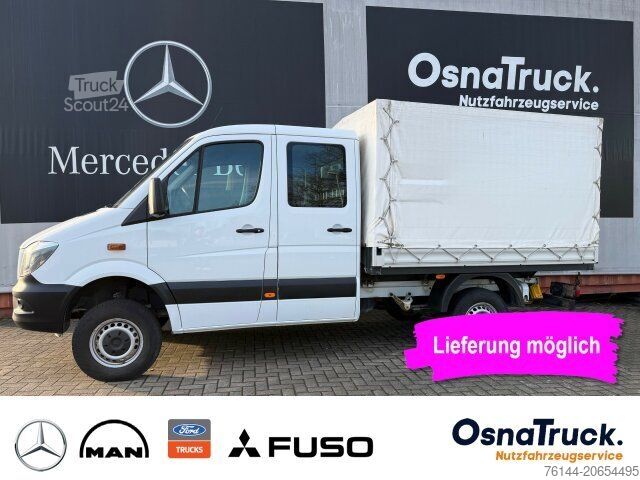 Pick-up furgonas MERCEDES-BENZ Sprinter 316 CDI Doka 4x4 Allrad Klima, AHK 3,5t
