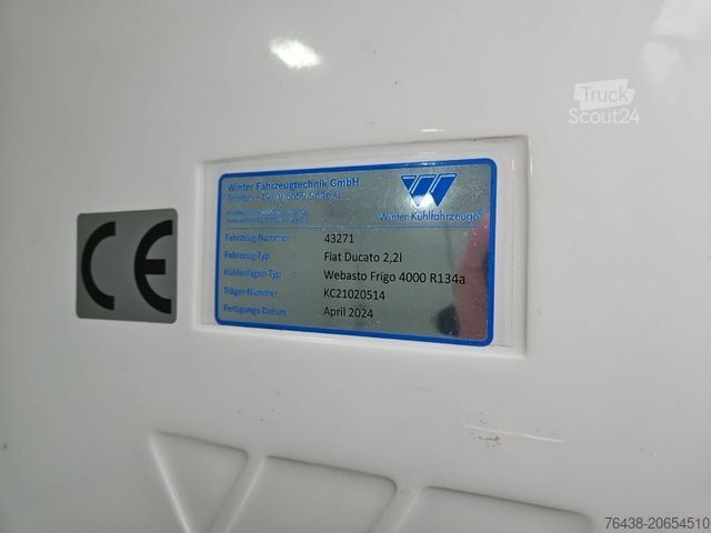 Ledusskapja furgons FIAT Ducato Maxi|L4H2|0°C|FRISCHDIENST|WEBASTO+WINTER