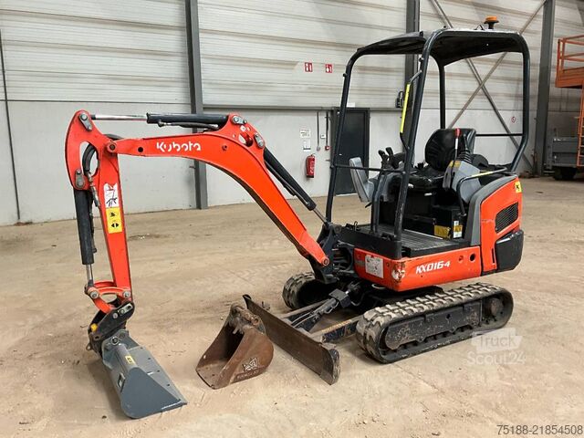 Mini-escavadora Kubota KX 016-4