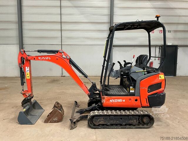 Mini-escavadora Kubota KX 016-4