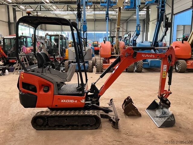 Minigrävare Kubota KX 016-4