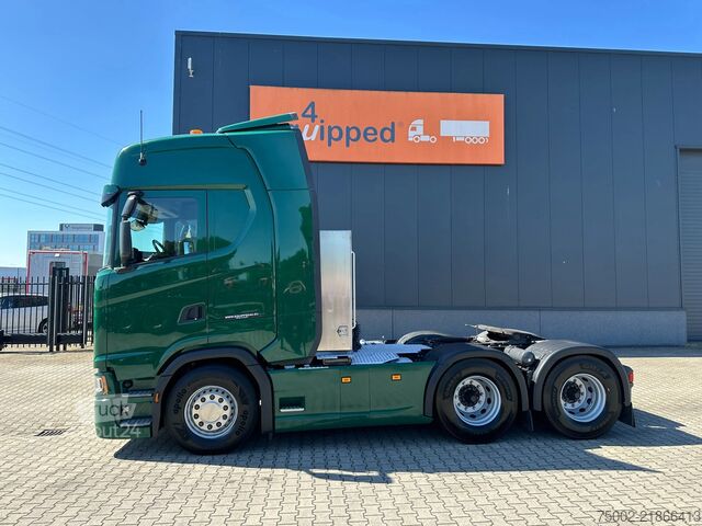 Standard-SZM Scania S500 S500 6x4 RETARDER / ontheffing 78 ton / NL...