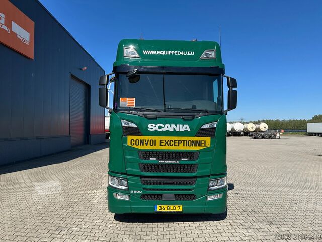 Standard-SZM Scania S500 S500 6x4 RETARDER / ontheffing 78 ton / NL...