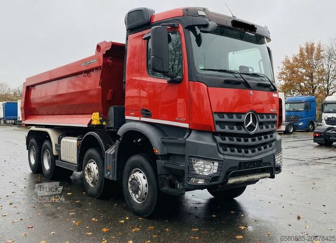 Kipper vrachtwagen Mercedes-Benz 4142 AK 8x6 Kipper MEILLER