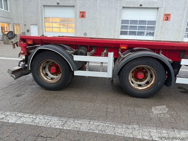 Konteineru pārvadājumi  MTDK Transfer trailer / Abrollanhänger / overførin