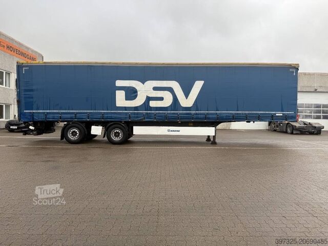 Bâches coulissantes Krone City curtain / City-Plane / City gardin