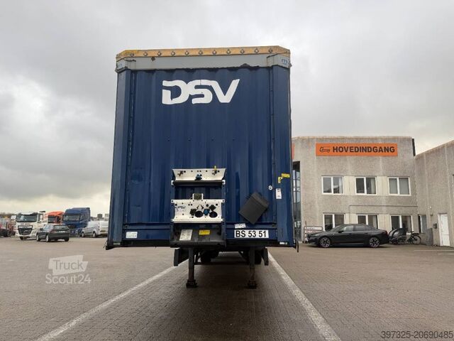 Bâches coulissantes Krone City curtain / City-Plane / City gardin