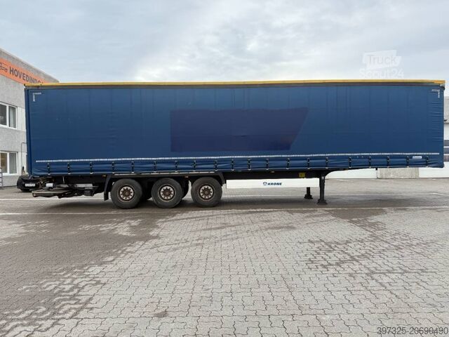 Skjutbara presenningar Krone Curtainsider / Planenauflieger / Gardin