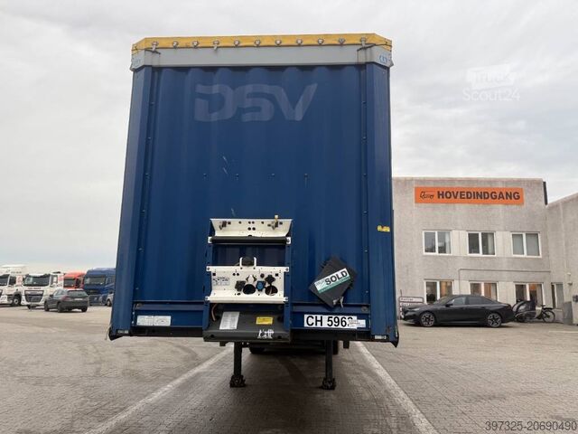 Bâches coulissantes Krone Curtainsider / Planenauflieger / Gardin