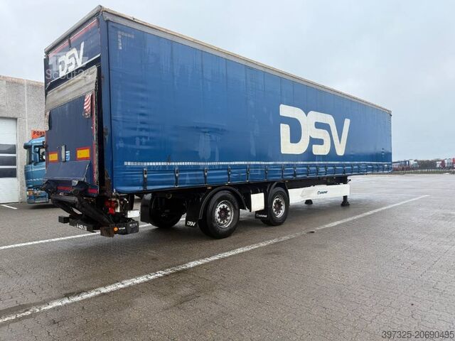 Skjutbara presenningar Kronen City curtain / City-Plane / City gardin