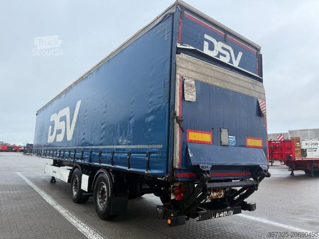 Skjutbara presenningar Kronen City curtain / City-Plane / City gardin