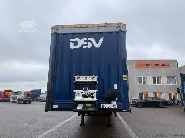 Skjutbara presenningar Kronen City curtain / City-Plane / City gardin