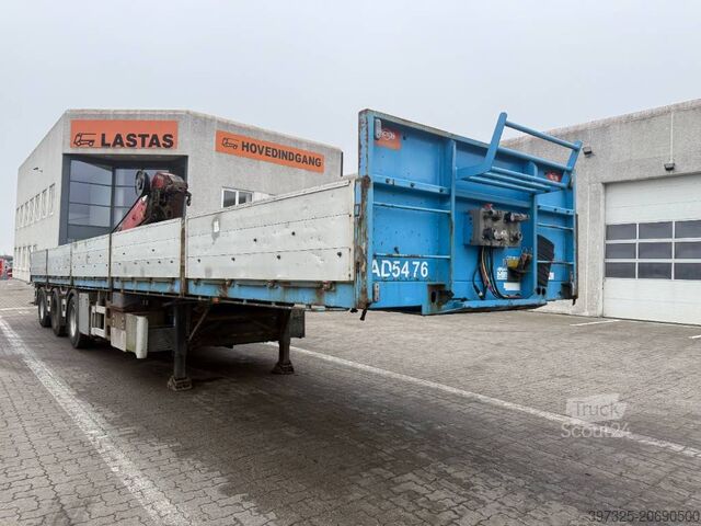 Zwiastun platformy Pacton Heavy-duty / Schwerlastauflieger / sværlast