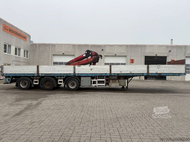 Trailer til platform Pacton Heavy-duty / Schwerlastauflieger / sværlast