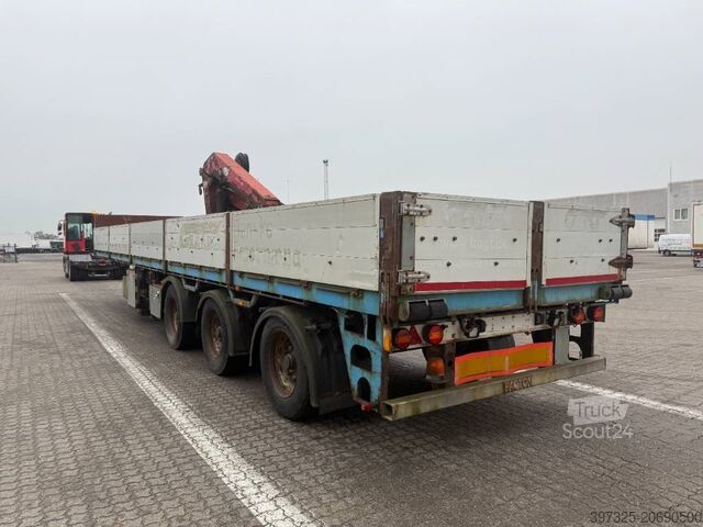 Trailer til platform Pacton Heavy-duty / Schwerlastauflieger / sværlast
